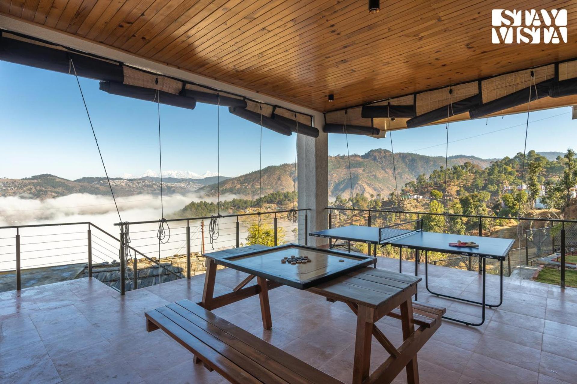 Stayvista At Amulyam Villa With Lawn & Bonfire Mukteshwar Ngoại thất bức ảnh