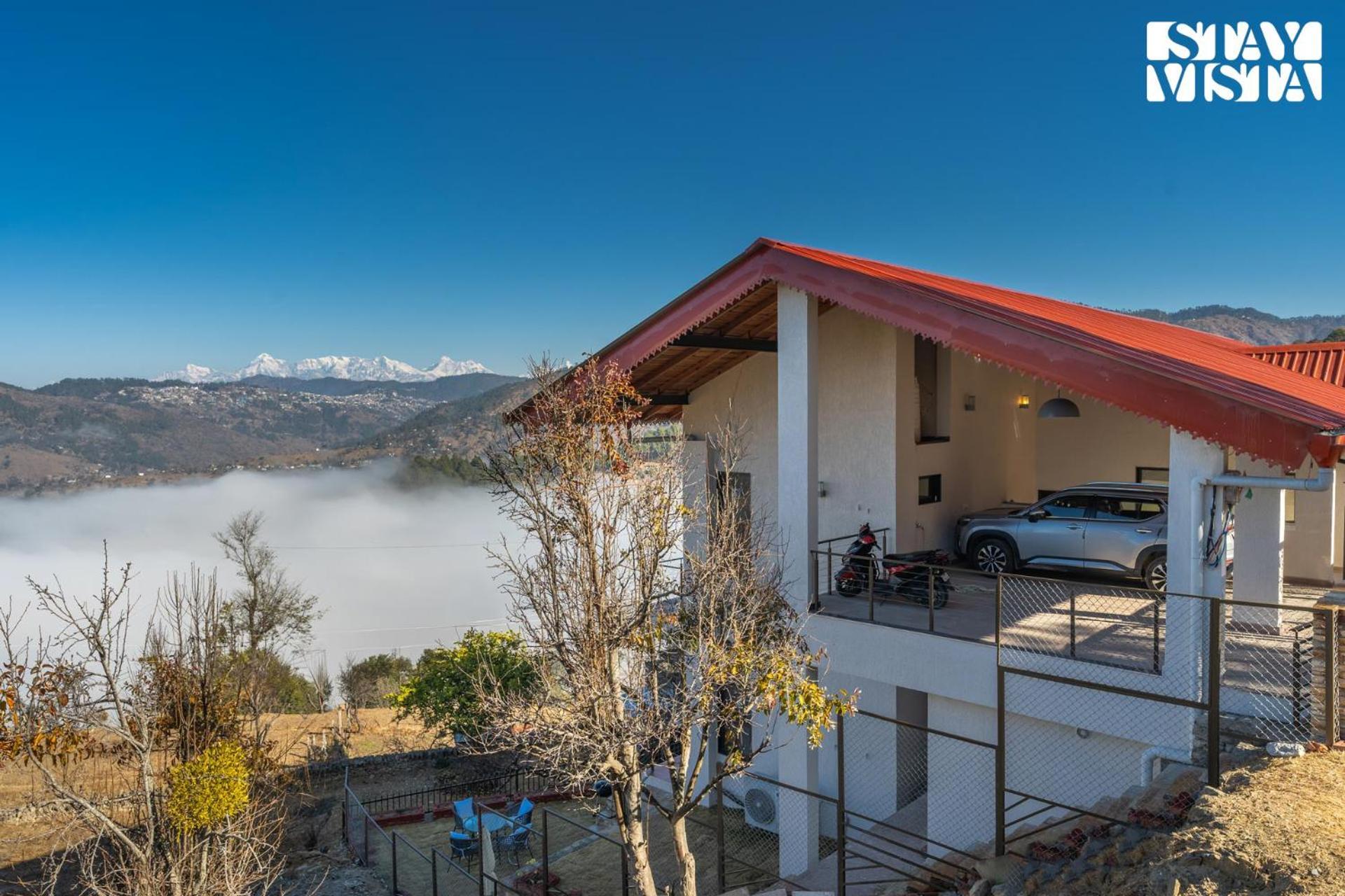 Stayvista At Amulyam Villa With Lawn & Bonfire Mukteshwar Ngoại thất bức ảnh