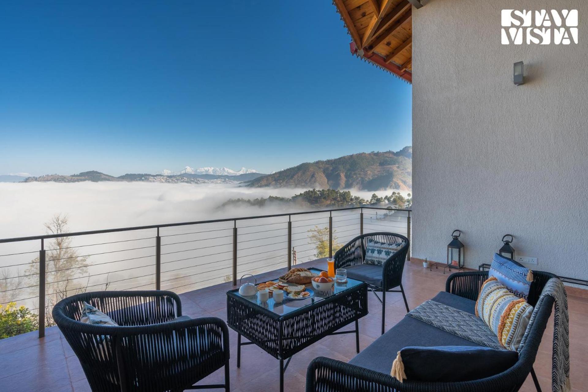 Stayvista At Amulyam Villa With Lawn & Bonfire Mukteshwar Ngoại thất bức ảnh